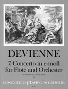 Concerto No. 7 In E Minor : For Flute And Orchestra - Piano Reduction, Edited By Rien De Reede.