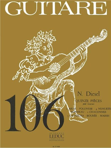 15 Pieces For Solo Guitar.