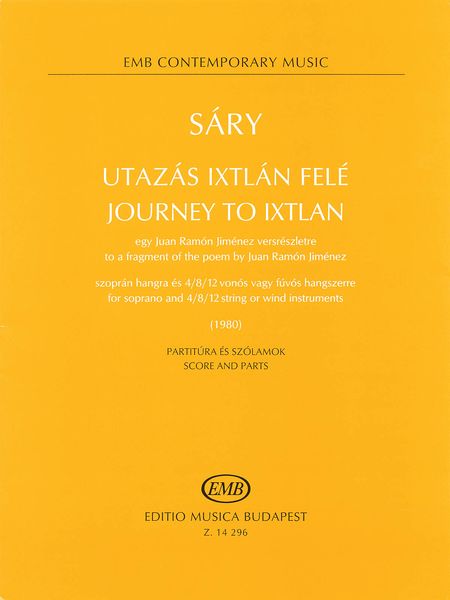 Journey To Ixtlan : For Soprano And 4/8/12 String Or Wind Instruments (1980).