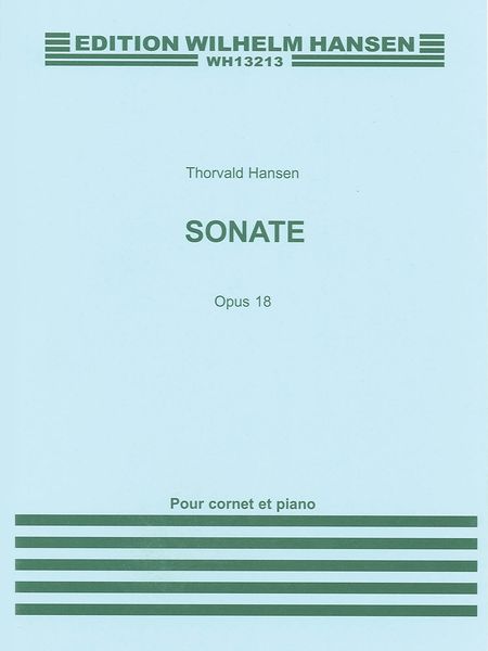 Sonata For Cornet and Piano Op.18.