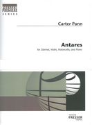 Antares : For Clarinet, Violin, Cello And Piano (2003-4).