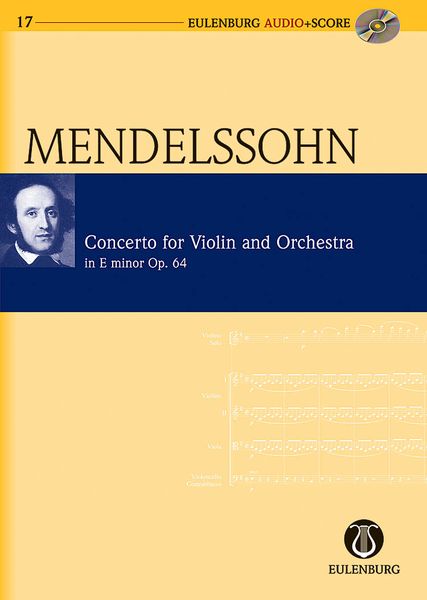 Concerto In E Minor, Op. 64 : For Violin and Orchestra / edited by Richard Clarke.