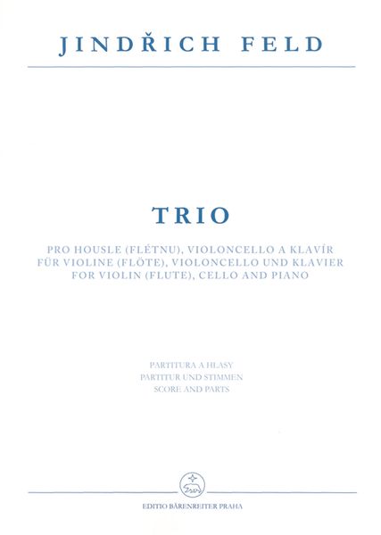 Trio : For Violin (Flute), Cello And Piano (1972).