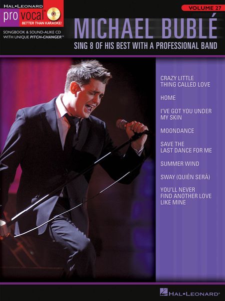 Michael Buble : Sing 8 Of His Best With A Professional Band - Men's Edition.
