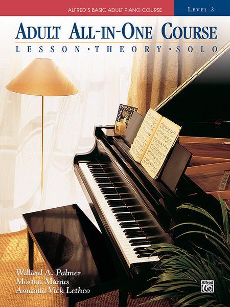 Alfred's Basic Adult All-In-One Piano Course, Book 2 (Book Only).
