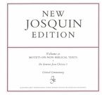 Motets On Non-Biblical Texts I : De Domino Jesu Christo I / edited by Bonnie J. Blackburn.