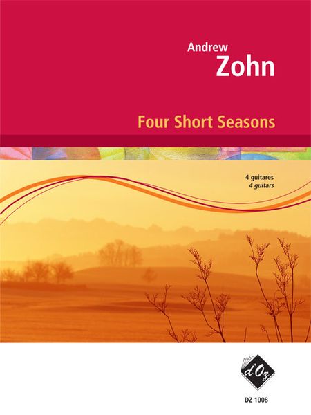 Four Short Seasons : For Four Guitars. Intermediaire.