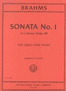 Sonata No. 1 In E Minor, Op. 38 : For Violoncello and Piano / edited by Edmund Kurtz.