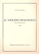 Violino Spagnolo : Per Violino Solo (1988).