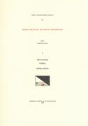 Musica Gallicana De Saeculo Sextodecimo, Vol. 1 : Mittantier and Vassal, Opera Omnia.