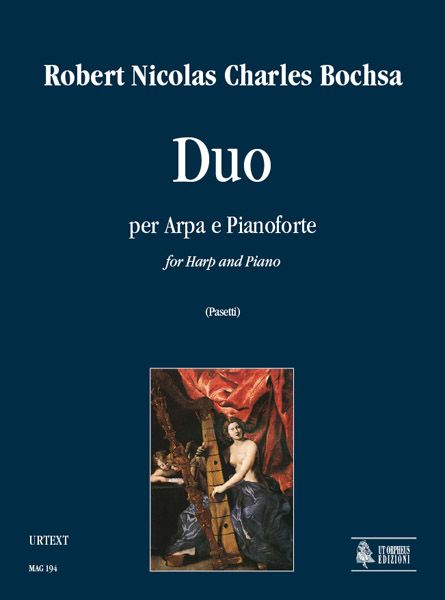 Duo : For Harp And Piano / Edited By Anna Pasetti.