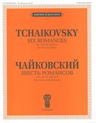 Six Romances, Op. 38 : For Voice And Piano.