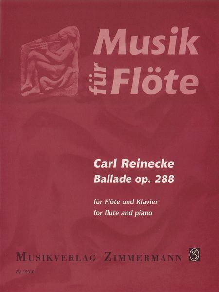 Ballade, Op. 288 : Für Flöte und Klavier.