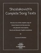 Shostakovich's Complete Song Texts.