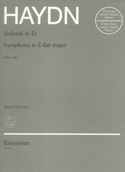 Symphony In E Flat Major, Hob. I:99 (London Symphony No. 7).