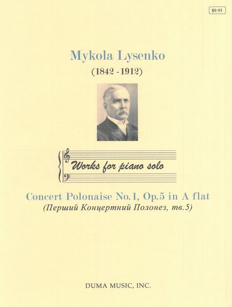 Concert Polonaise In A Flat, Op. 5 : For Piano Solo.