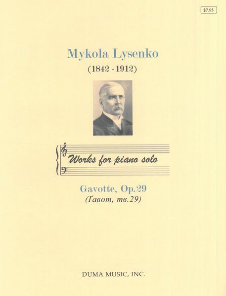 Gavotte, Op. 29 : For Piano Solo.