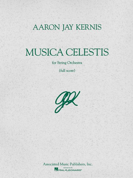 Musica Celestis : For String Orchestra (1991).