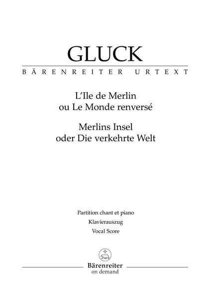 Ile De Merlin Ou le Monde Renversé / Piano reduction by Thomas Hauschka.