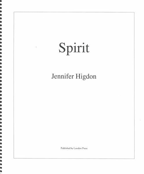 Spirit : For Brass and Percussion.