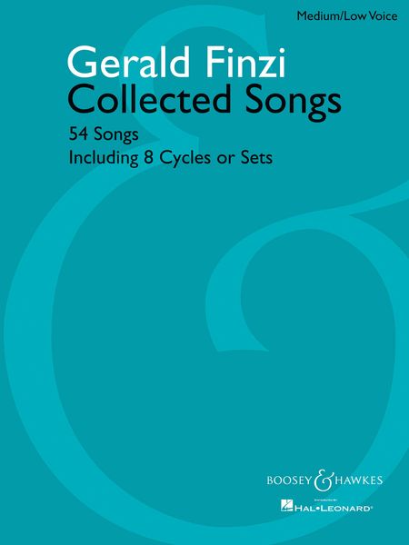 Collected Songs : For Medium/Low Voice.
