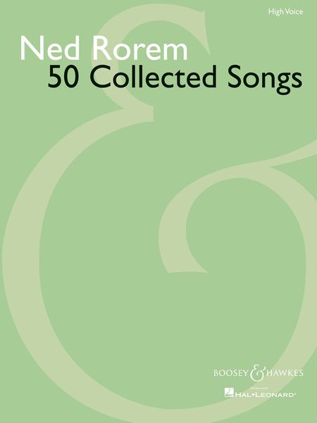 50 Collected Songs : For High Voice.