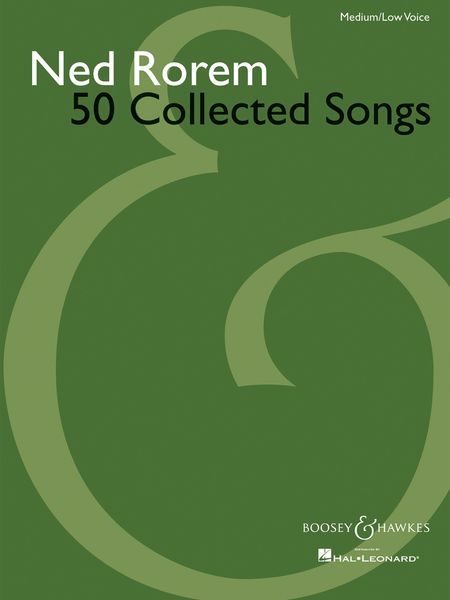 50 Collected Songs : For Medium/Low Voice.