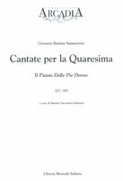 Cantate Per La Quaresima : Il Pianto Delle Pie Donne (J-C 118) / Ed. Marina Vaccarini Gallarani.