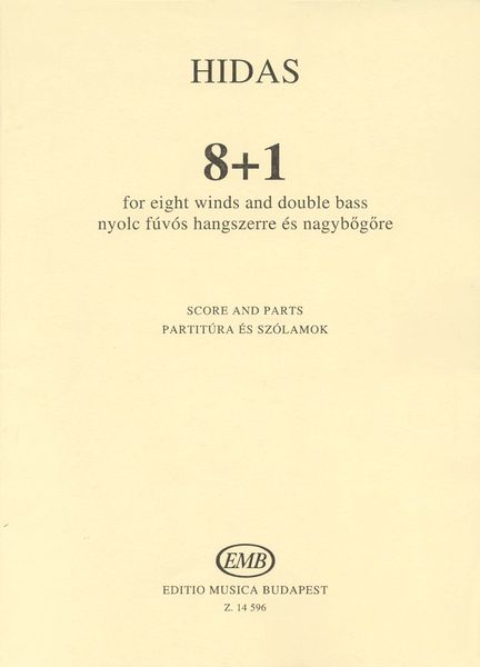 8+1 : For Eight Winds and Double Bass.