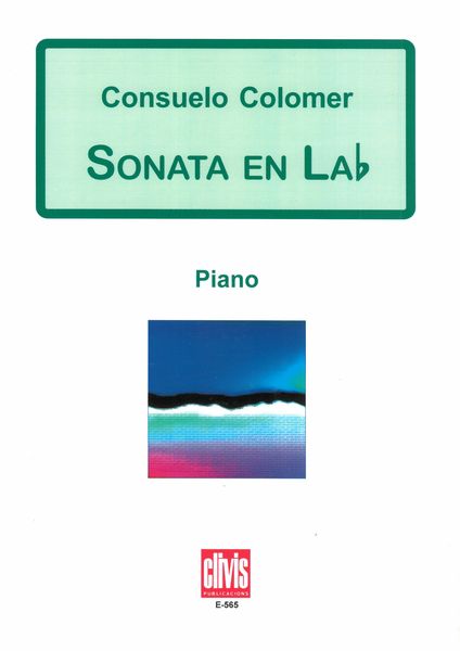 Sonata In A Flat Major : For Piano.
