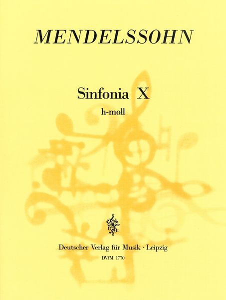 Sinfonia X In B Minor : For String Orchestra / edited by Hellmuth Christian Wolff.