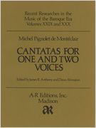 Cantatas For One Or Two Voices / edited by James R. Anthony and Diran Akmajian.
