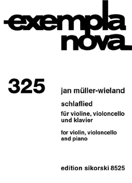 Schlaflied : For Violin, Cello And Piano (2004).