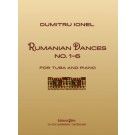 Rumanian Dances No. 1-6 : For Tuba & Piano.