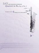 Quartett In E Flat : For Saxophone Quartet (SATB) / arranged by Christoph Enzel.
