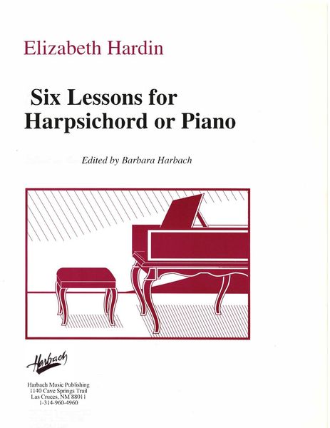 Six Lessons For Harpsichord Or Piano / edited by Barbara Harbach [Download].