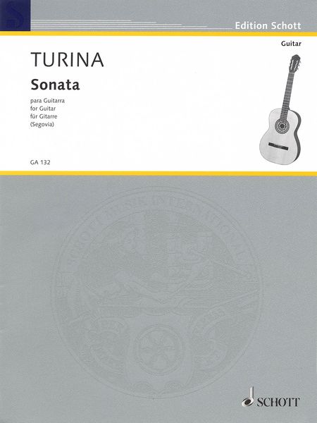 Sonata : For Guitar / edited by Andres Segovia.