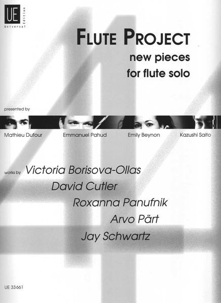 Flute Project : New Pieces For Flute Solo.