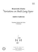 Variations On Auld Lang Syne : For Trombone Quintet.