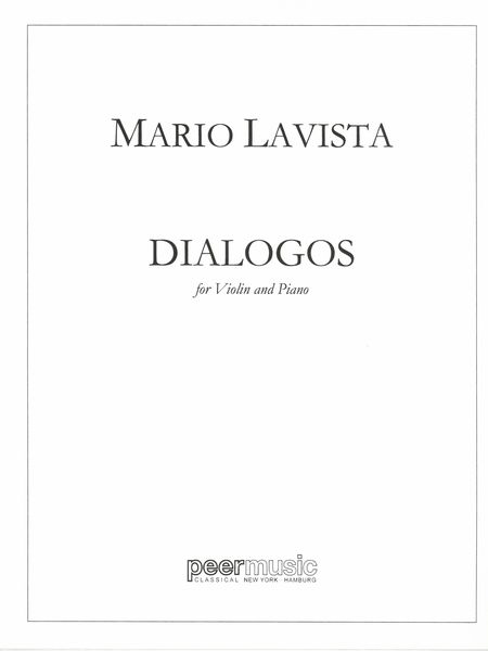 Dialogos : Para Violin Y Piano.