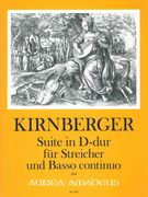 Suite D-Dur : Für Streicher Und Basso Continuo / Edited By Bernhard Päuler.