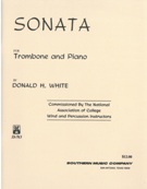 Sonata : For Trombone and Piano.