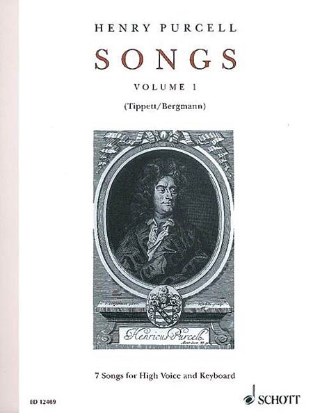 Songs, Vol. 1 : Seven Songs For High Voice and Keyboard (Tippett/Bergmann).