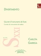 Divertimento : Quartet D' Instruments De Fusta (1962).