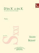En X. A En X. (In Memoriam Xavier Montsalvatge) : For Piano.