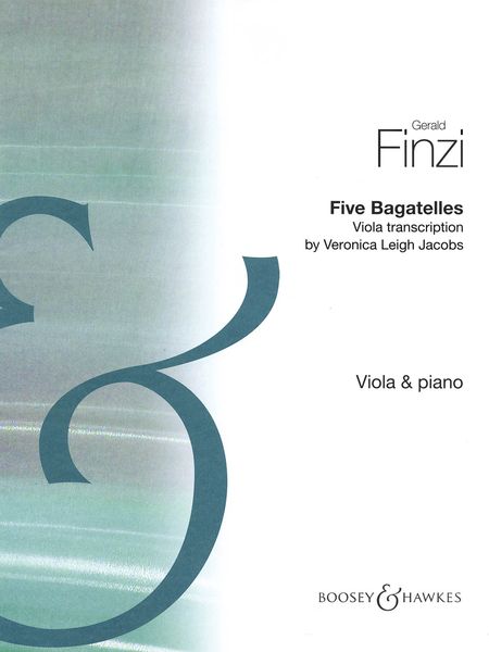 Five Bagatelles : For Viola and Piano / transcribed by Veronica Leigh Jacobs.