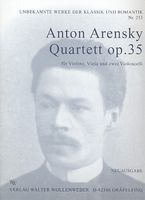 Quartett A-Moll Für Violine, Viola und Zwei Violoncelli, Op. 35.