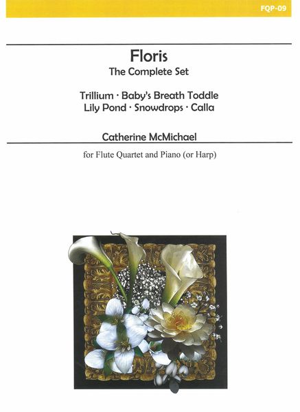 Floris : For Flute Quartet and Piano (Or Harp).