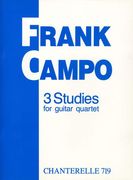 Three Studies, Op. 83 : For Guitar Quartet.