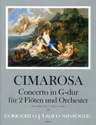 Concerto In G-Dur : Für 2 Flöten Und Orchester - Piano Reduction.